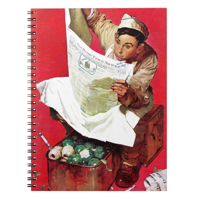 Willie Gillis auf K.P. Notizblock (Vorderseite)