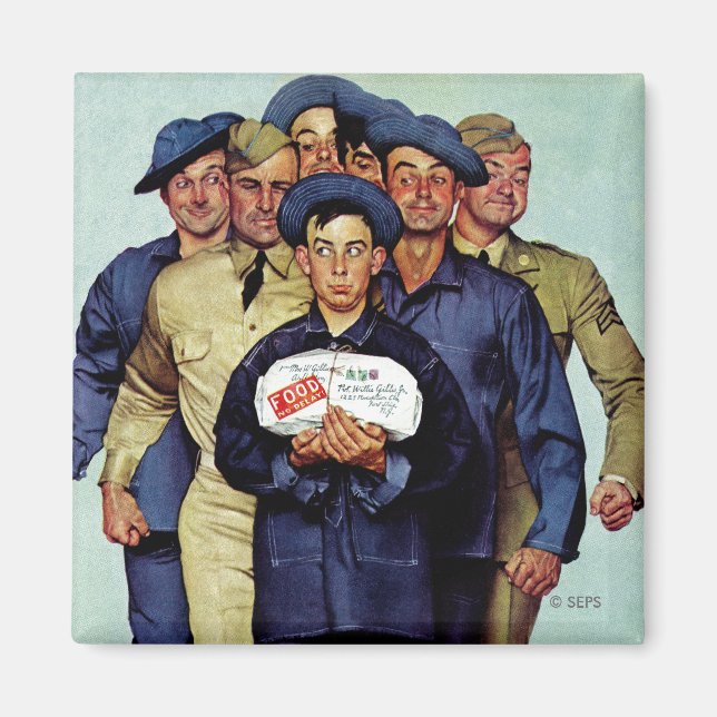 Willie Gillis' Package von Zuhause Magnet (Vorne)