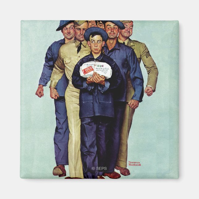 Willie Gillis' Package von Zuhause Magnet (Vorne)