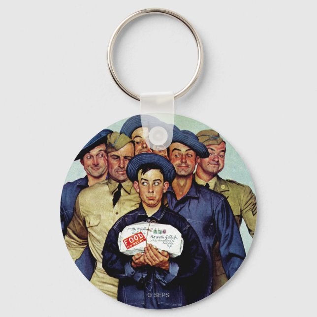 Willie Gillis' Package von Zuhause Schlüsselanhänger (Vorderseite)