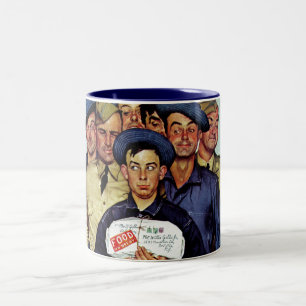 Willie Gillis' Paket von Zuhause Zweifarbige Tasse