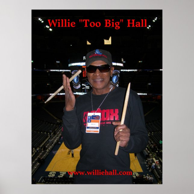 Willie Hall Poster (Vorne)