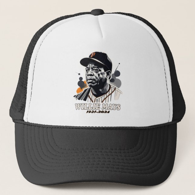 Willie Mays Truckerkappe (Vorderseite)