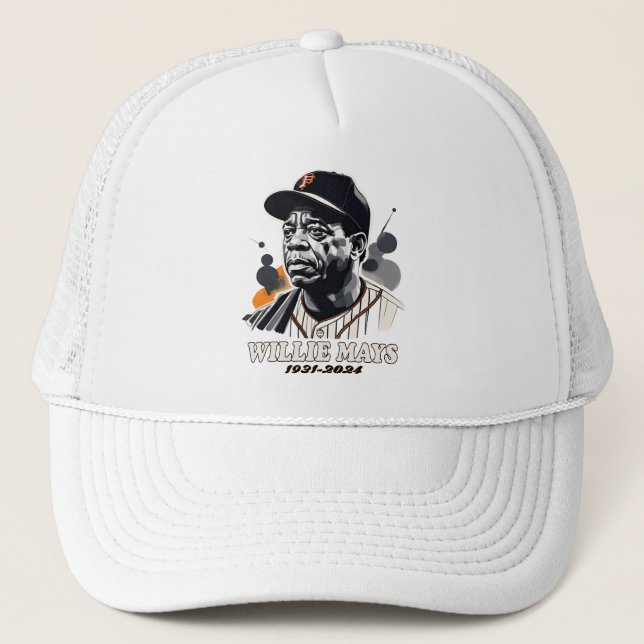 Willie Mays Truckerkappe (Vorderseite)