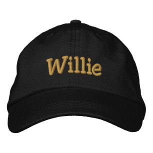 Willie Personalisiert Baseball Cap / Hat Bestickte Baseballkappe