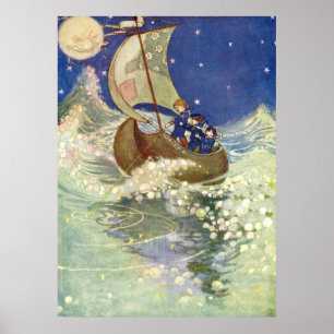 Willie Pogány's Wynken, Blynken und Nod Poster