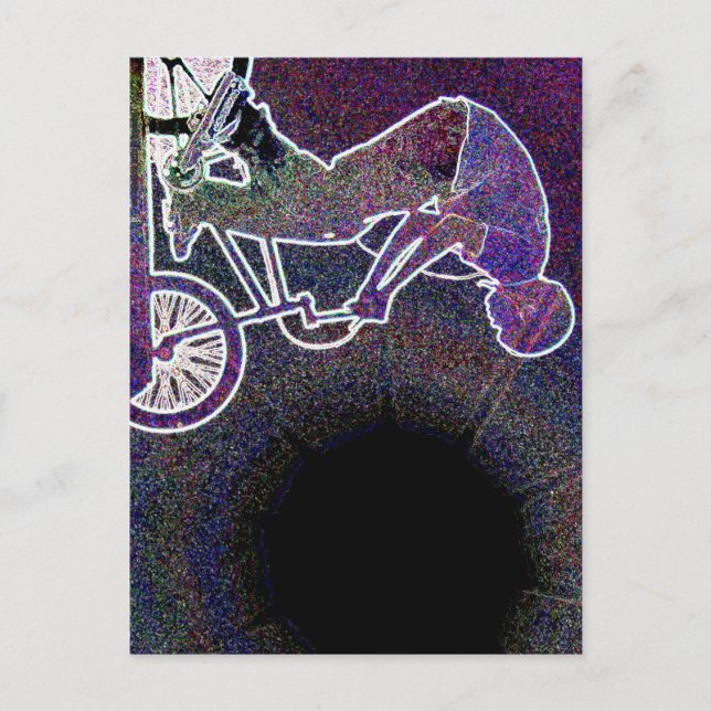 WillieBMX: Die glühende Kante Postkarte (Vorderseite)