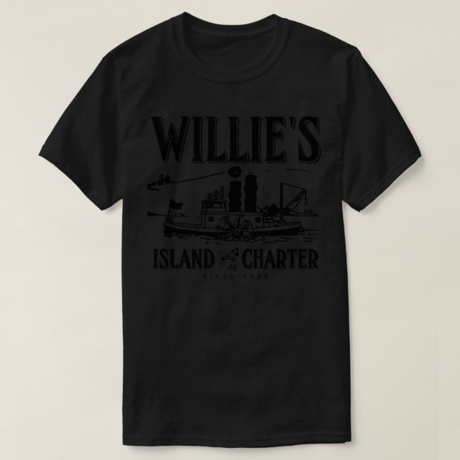 Willies Island Charters T-Shirt (Design vorne)