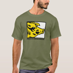 WILLIES RAUCHEHOUSE FARBE PIGG LOGO T - Shirt