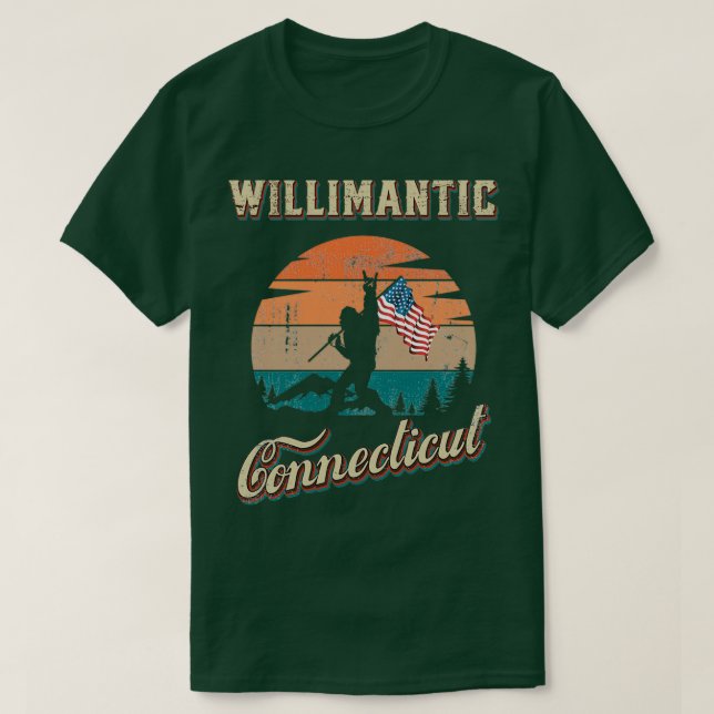 Willimantic Connecticut T-Shirt (Design vorne)