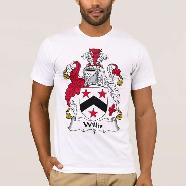 Willis Familienwappen T-Shirt (Vorderseite)