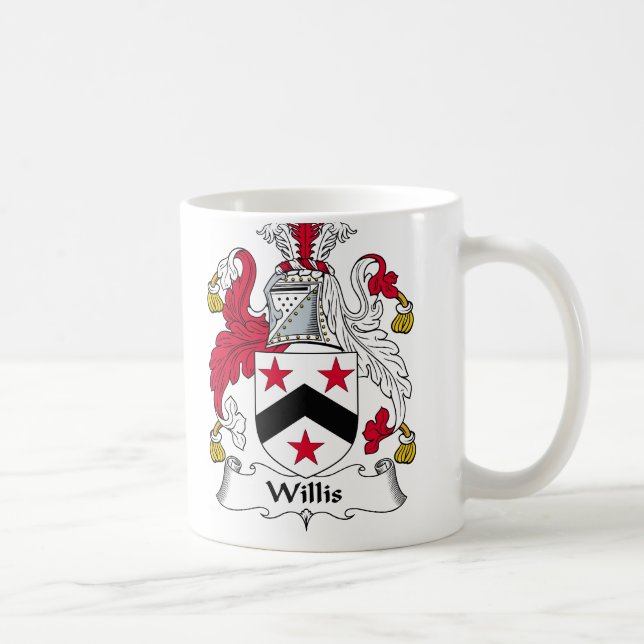 Willis Familienwappen Tasse (Rechts)