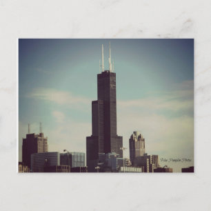 Willis Tower Chicago Postkarte