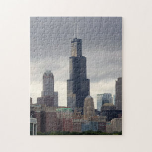 Willis Tower - Chicago Skyline - 11x14 - 252 pc Puzzle