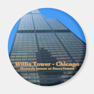 Willis Tower - Früher als der "Sears Tower" bekann Magnet