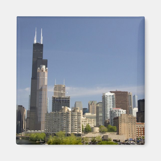 Willis Tower, früher als der "Sears Tower" bekannt Magnet (Vorne)
