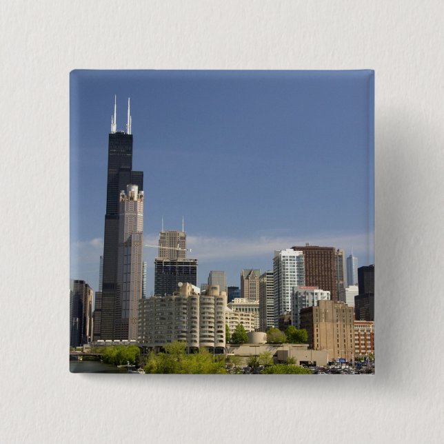 Willis Tower, früher bekannt als der Sears Tower Button (Vorderseite)