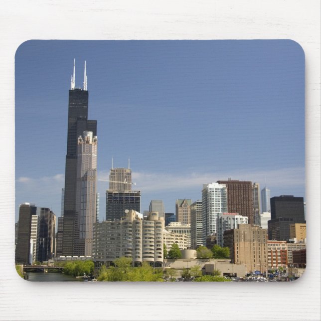 Willis Tower, früher bekannt als der Sears Tower Mousepad (Vorne)