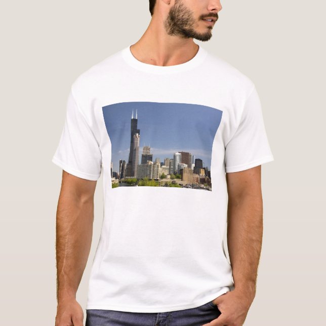 Willis Tower, früher bekannt als der Sears Tower T-Shirt (Vorderseite)
