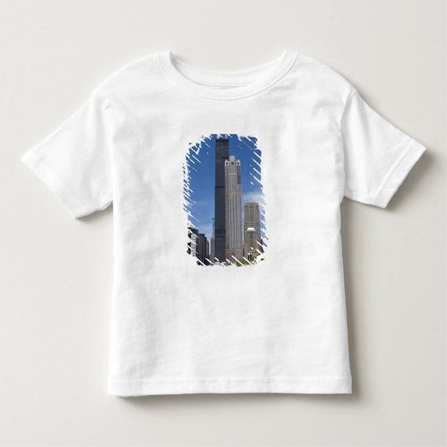 Willis Tower (früher der Sears Tower) Kleinkind T-shirt (Vorderseite)
