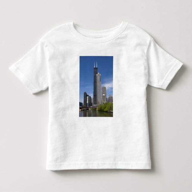 Willis Tower (früher der Sears Tower) Kleinkind T-shirt (Vorderseite)