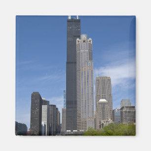 Willis Tower (früher der Sears Tower) Magnet