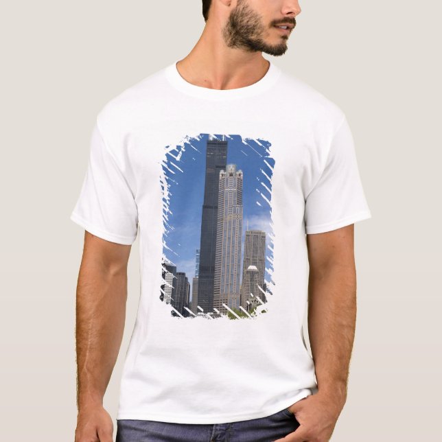 Willis Tower (früher der Sears Tower) T-Shirt (Vorderseite)