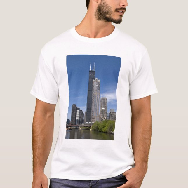Willis Tower (früher der Sears Tower) T-Shirt (Vorderseite)