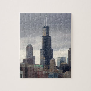 Willis Turm - Chicago-Skyline - 8x10 - PC 110 Puzzle