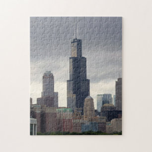 Willis Turm - Puzzlespiel Chicagos, Illinois Puzzle