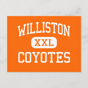 Williston - Coyotes - Hoch - Williston Postkarte