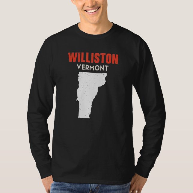 Williston Vermont USA State America Travel Vermont T-Shirt (Vorderseite)