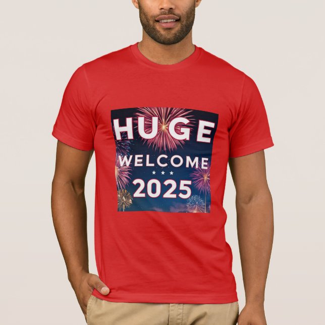 Willkommen 2025 T-Shirt (Vorderseite)