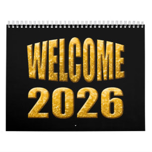 Willkommen 2026 kalender