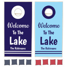 Willkommen am See, Personalisiertes Cornhole Set