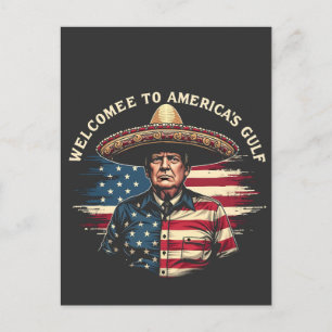 Willkommen an der amerikanischen Ostküste am Golf  Postkarte