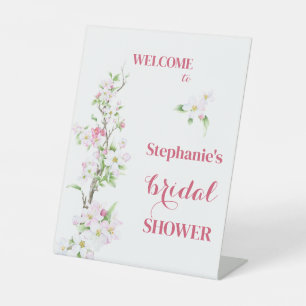 Willkommen Apple Blossom Brautparty Personalisiert Sockelschild
