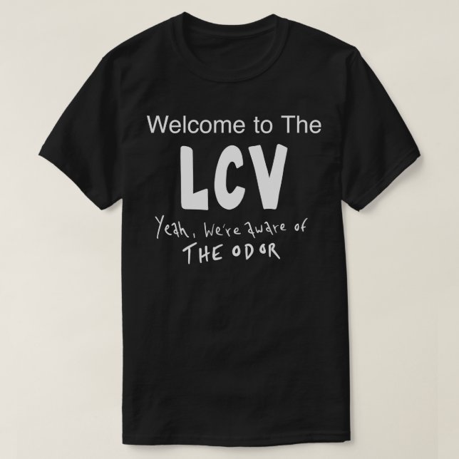 Willkommen auf dem LCV TShirt (Design vorne)