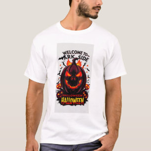 Willkommen auf der dunklen Seite – Halloween T-Shirt