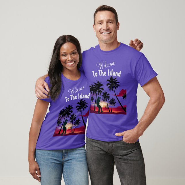 Willkommen auf der Insel T-Shirt (Unisex)