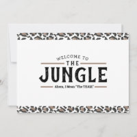 Willkommen auf der Jungle Emloyeykarte