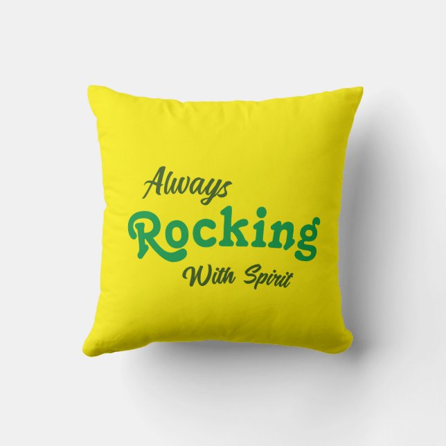 Willkommen auf unserer Porsche / immer / gelb / Kissen (Rückseite)