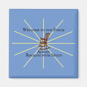 Willkommen auf unserer Terrasse, die immer mit Gei Magnet