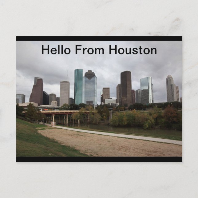 Willkommen aus Houston, Texas Postcard Postkarte (Vorderseite)