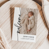 Willkommen Baby Foto Geburt