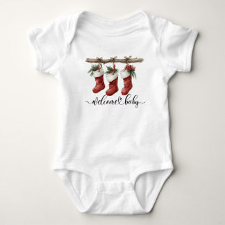 Willkommen Baby Personalisiertes Foto Bodysuit Strampler