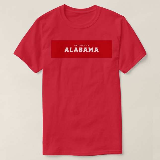 Willkommen bei Alabama TShirt 2 (Design vorne)