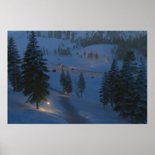 Willkommen bei der Cwm Print Poster