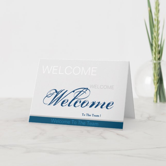 Willkommen bei der Graublauen Abzeichen-Karte des  Karte (Vorderseite)