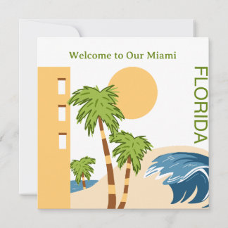 Willkommen bei der Miami Florida Card